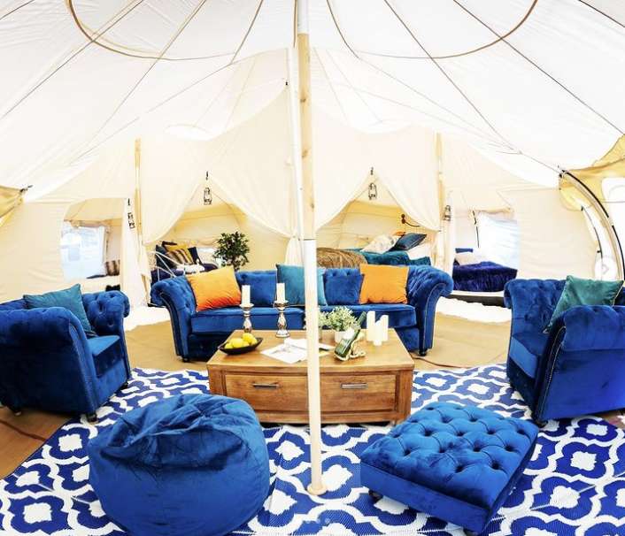 Top 4 Inspirational Lotus Belle Interiors - Spring 2023 - Lotus Belle Tents UK