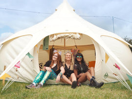 Why Lotus Belle Tents Are the Perfect Festival Tent - Lotus Belle Tents